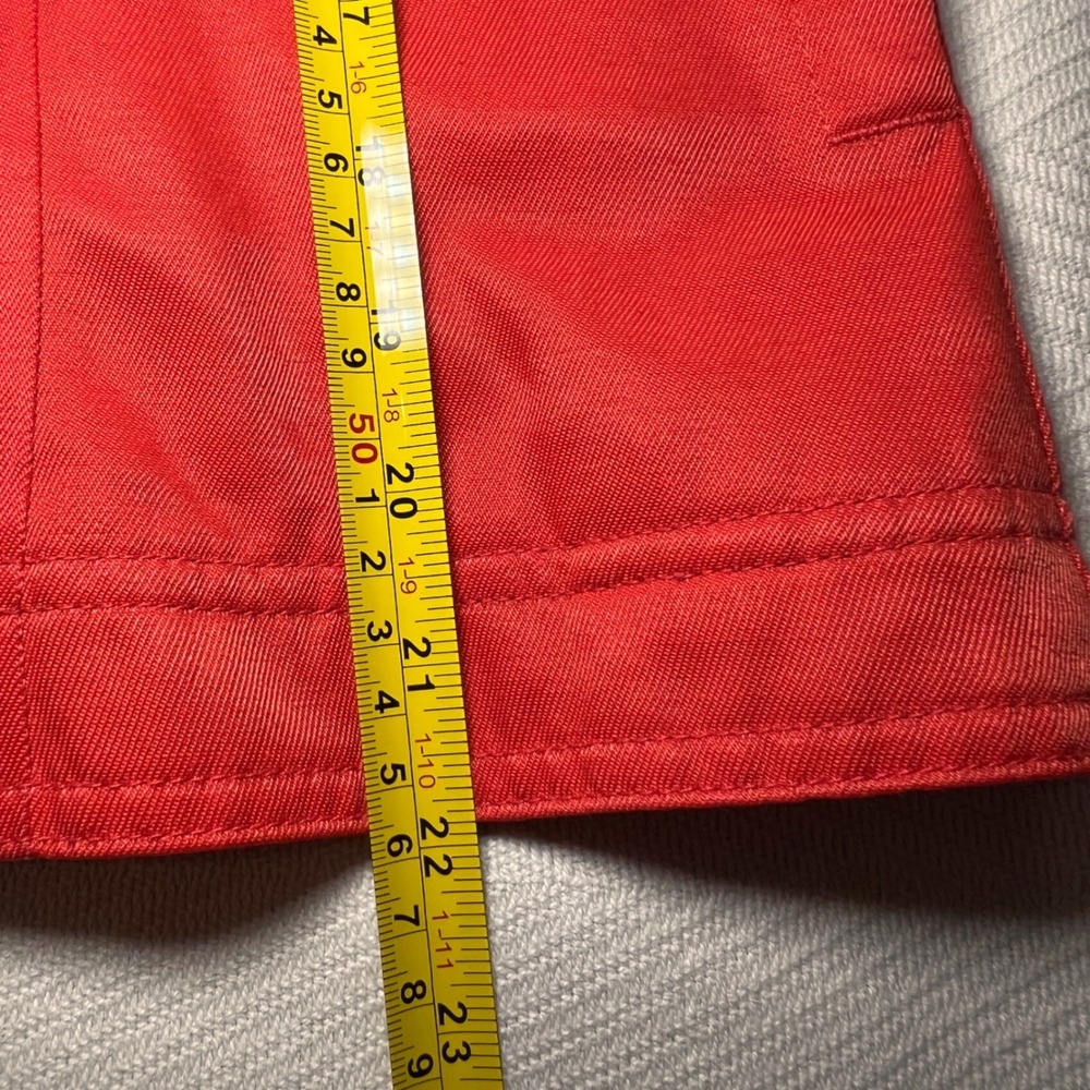 Harley Davidson‎ Vintage 90s Orange Motorcycle Vest Womens Medium - Picture 6 of 9